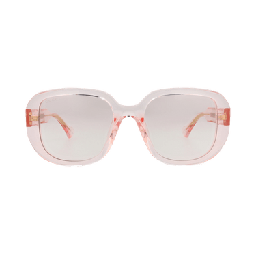 Gucci Square Sunglasses — Cream