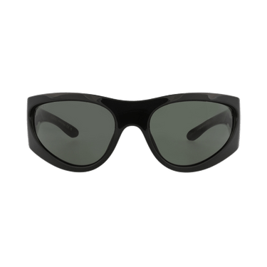 Gucci Shield Sunglasses — Black