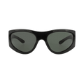 Gucci Shield Sunglasses — Black