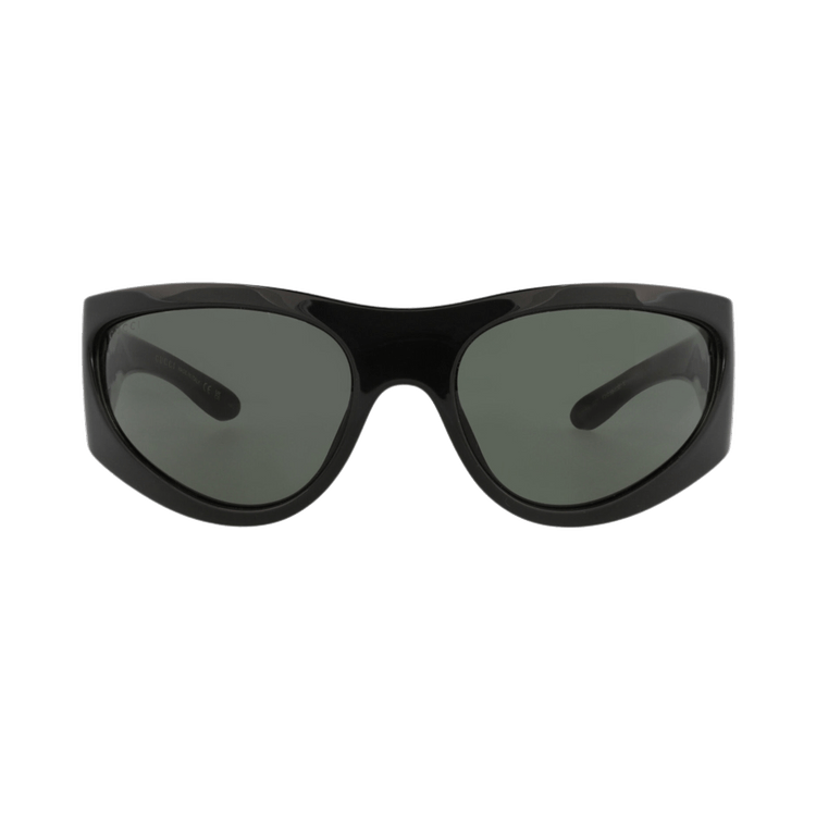 Gucci Shield Sunglasses — Black