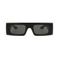 Gucci Shield Sunglasses — Black
