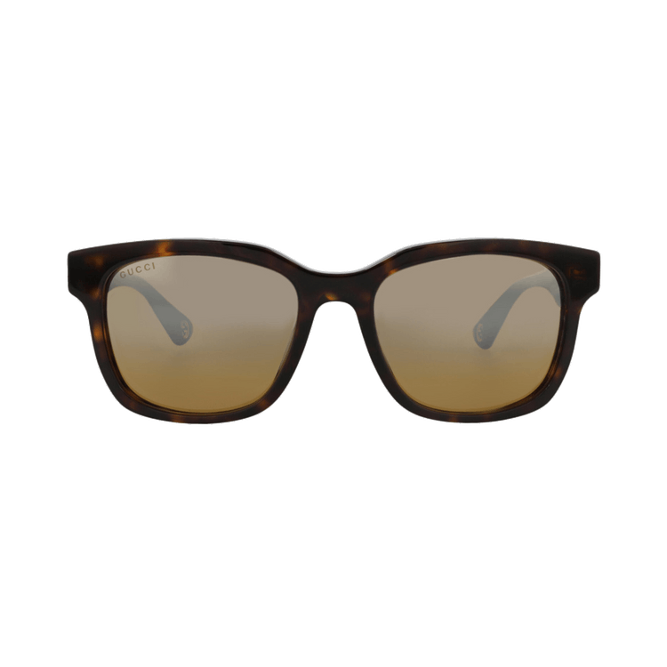 Gucci Square Sunglasses — Brown