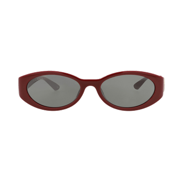 Gucci Round Sunglasses — Red