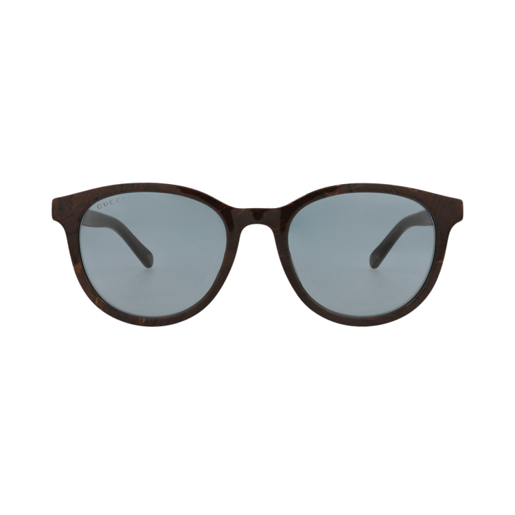 Gucci Round Sunglasses — Brown