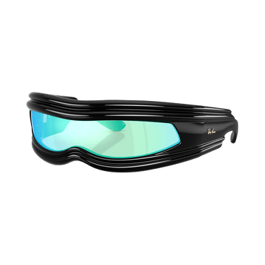 Ray-Ban x A$AP ROCKY Ultra-Wrap 001 Sunglasses — Black