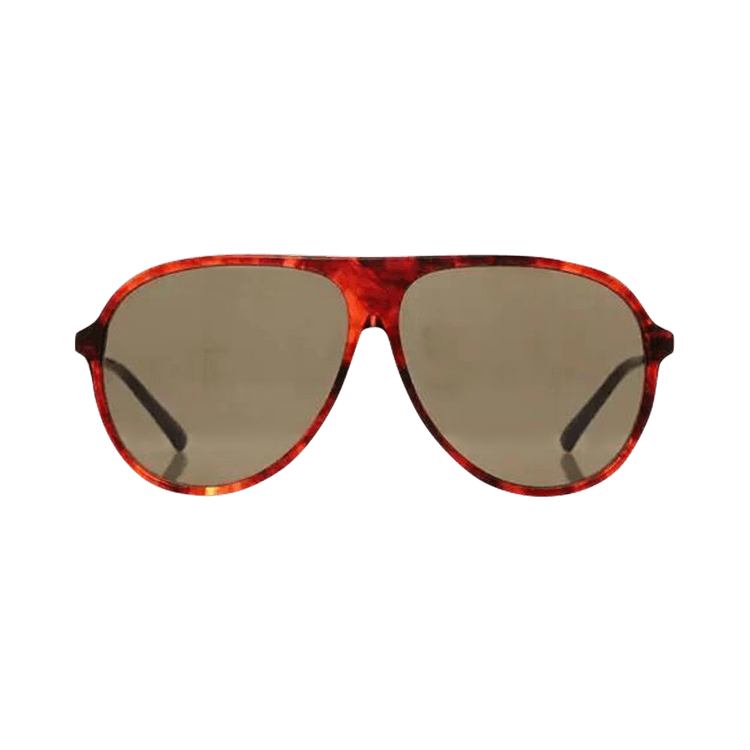 Gucci Shield Sunglasses — Red