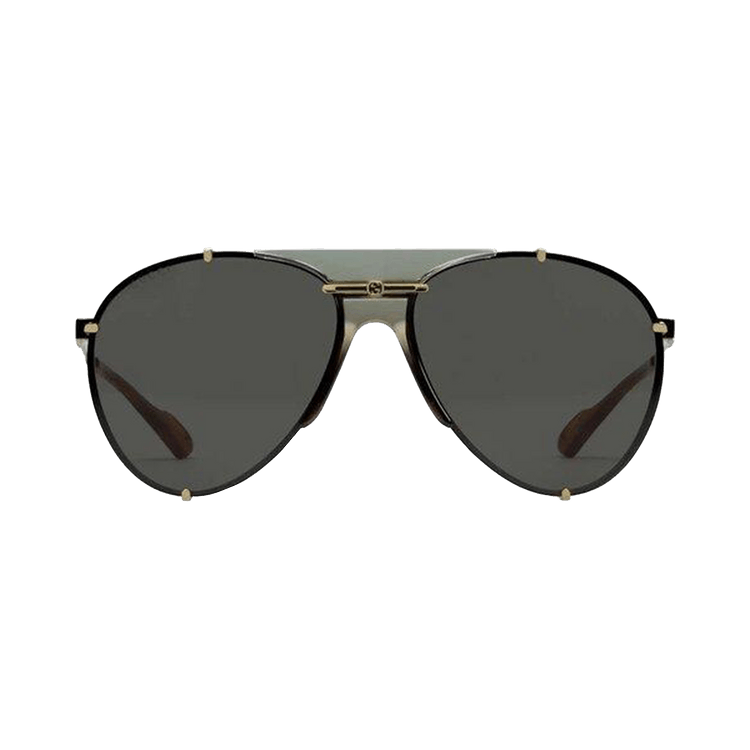 Gucci Aviator Sunglasses — Grey