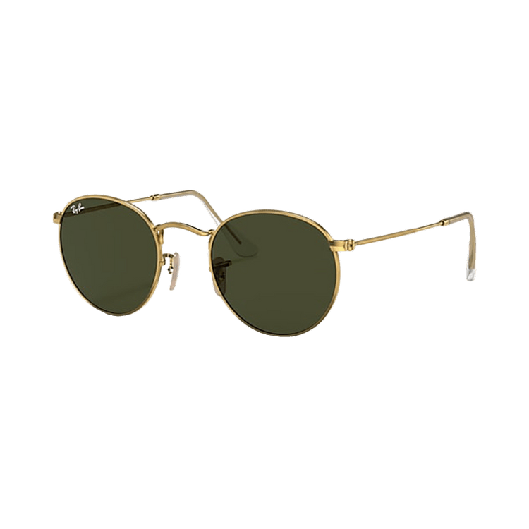 Ray-Ban Round Sunglasses — Gold