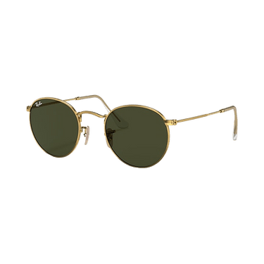 Ray-Ban Round Sunglasses — Gold