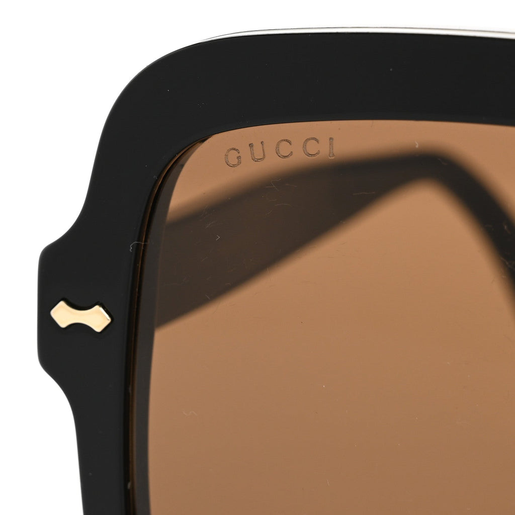 Gucci Round Sunglasses — Black GG1241S