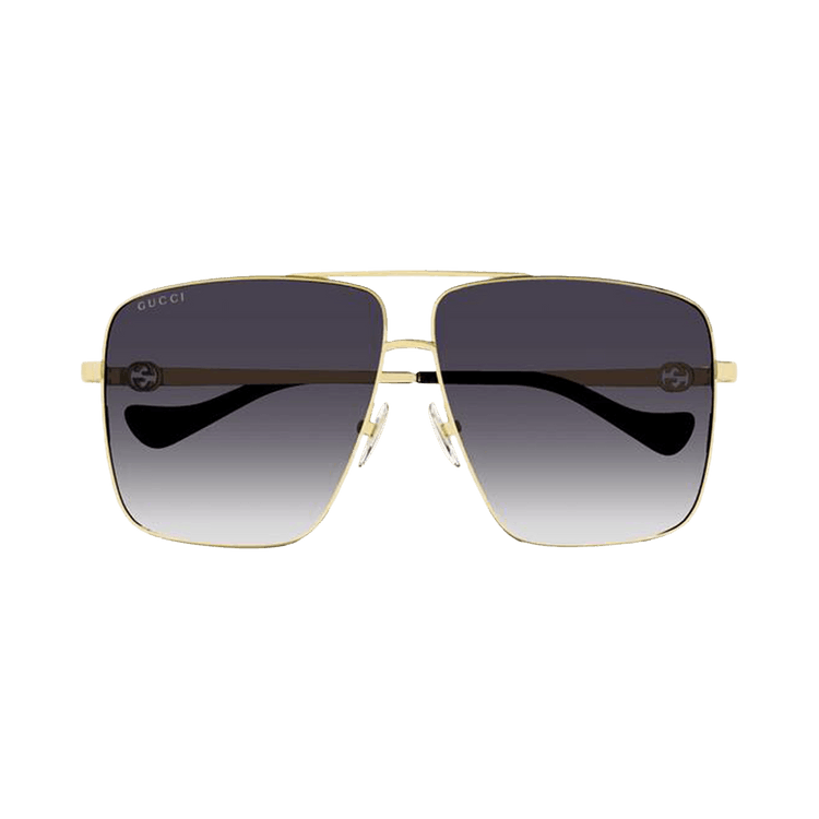 Gucci Aviator Sunglasses — Gold