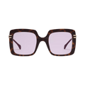 Gucci Square Sunglasses — Brown