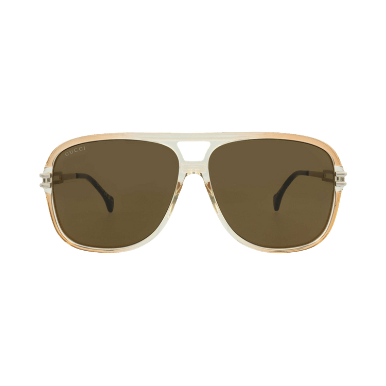 Gucci Aviator Sunglasses — Orange