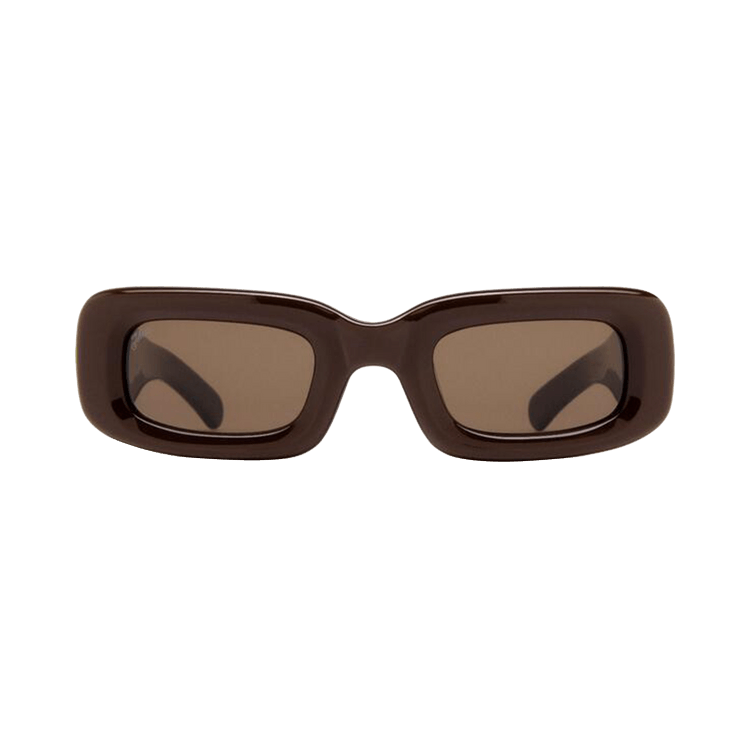 Akila Verve Inflated Sunglasses — Brown