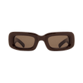 Akila Verve Inflated Sunglasses — Brown
