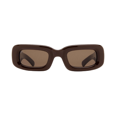 Akila Verve Inflated Sunglasses — Brown