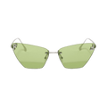 Fendi First Crystal Sunglasses — Silver