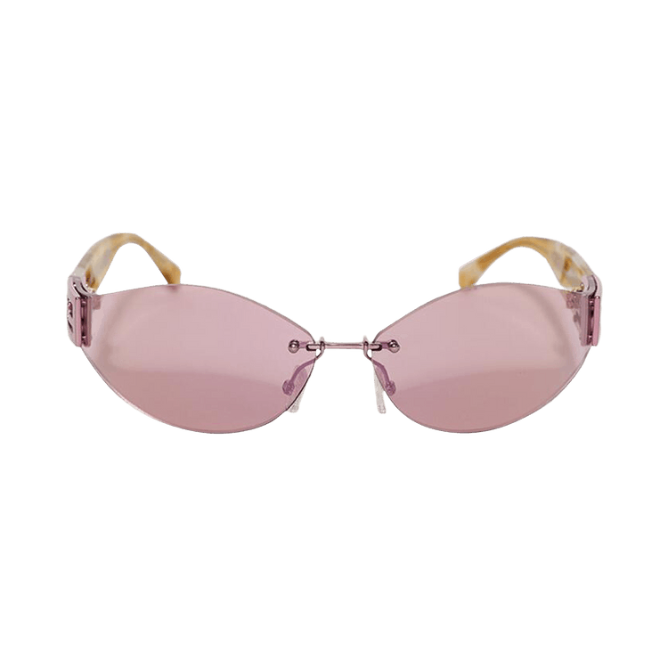 Fendi Baguette Sunglasses — Pink