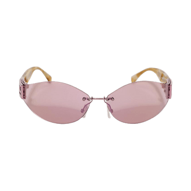 Fendi Baguette Sunglasses — Pink