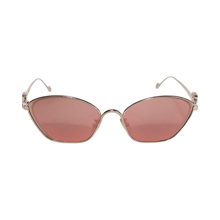 Loewe Anagram Sunglasses — Gold