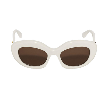 Loewe Curvy Sunglasses — White