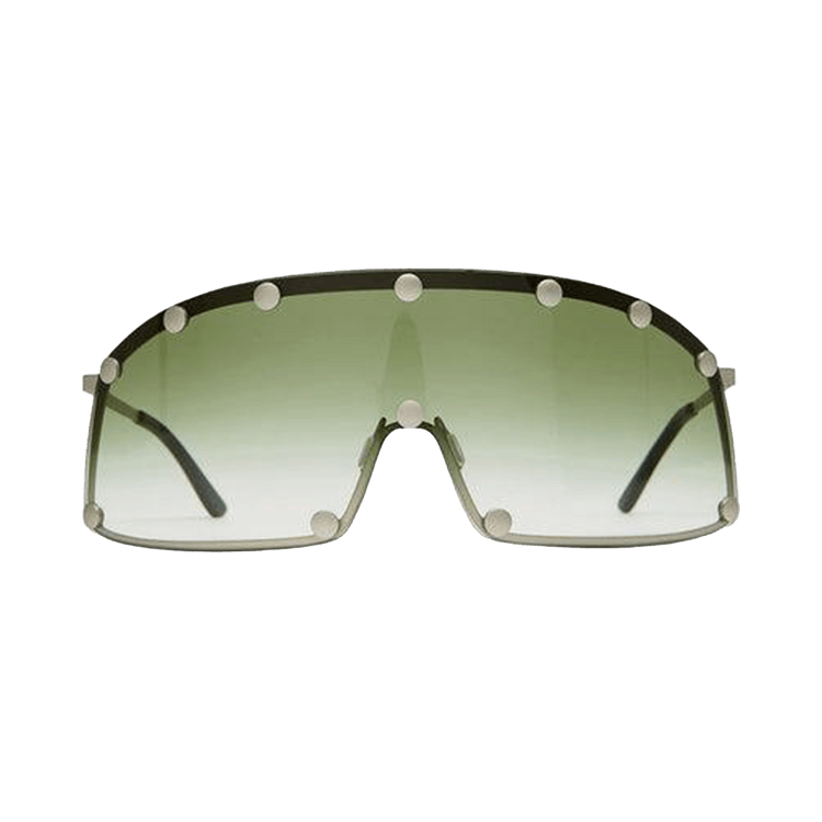 Rick Owens DRKSHDW Shielding Sunglasses — Silver