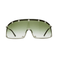 Rick Owens DRKSHDW Shielding Sunglasses — Silver