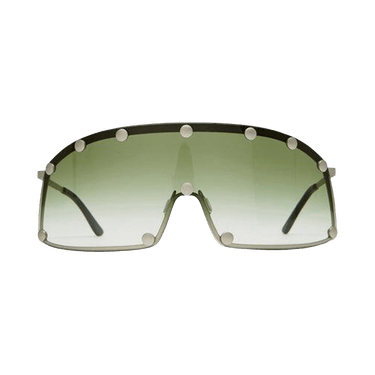 Rick Owens DRKSHDW Shielding Sunglasses — Silver