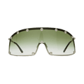 Rick Owens Shielding Sunglasses — Silver