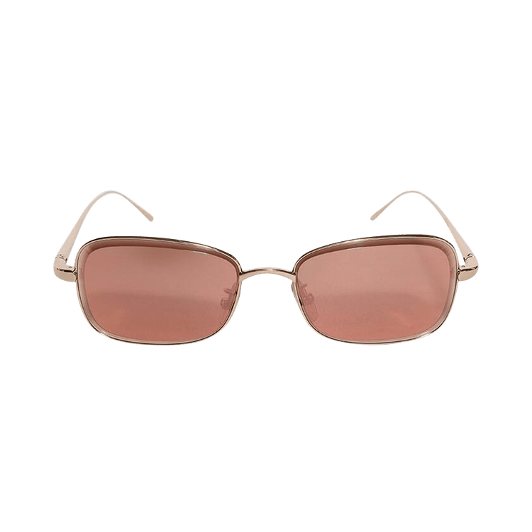 Loewe Anagram Sunglasses — Gold