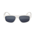 Fendi Diagonal Sunglasses — White