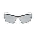 Givenchy Cut Sunglasses — Silver