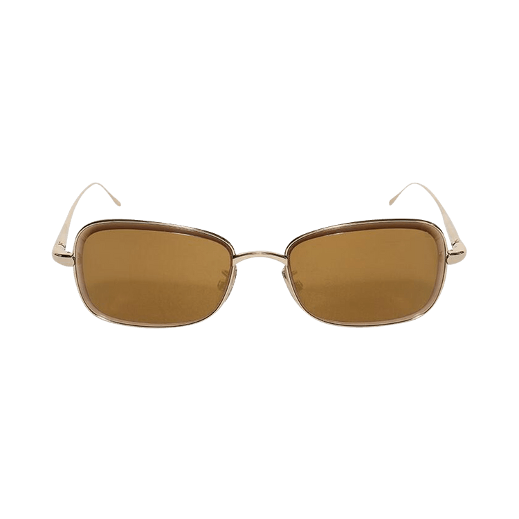 Loewe Anagram Sunglasses — Gold