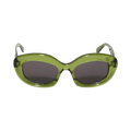 Loewe Curvy Sunglasses — Green