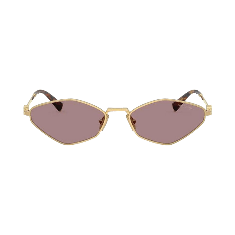 Miu Miu Logo Sunglasses — Pink