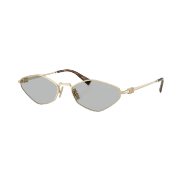 Miu Miu Logo Sunglasses — Grey