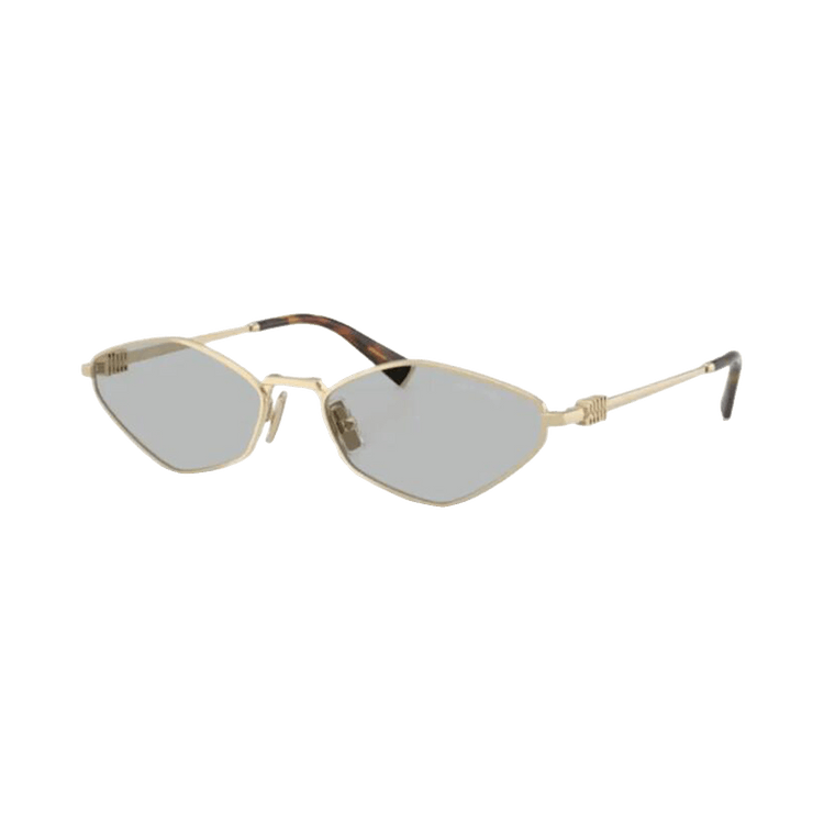 Miu Miu Logo Sunglasses — Grey