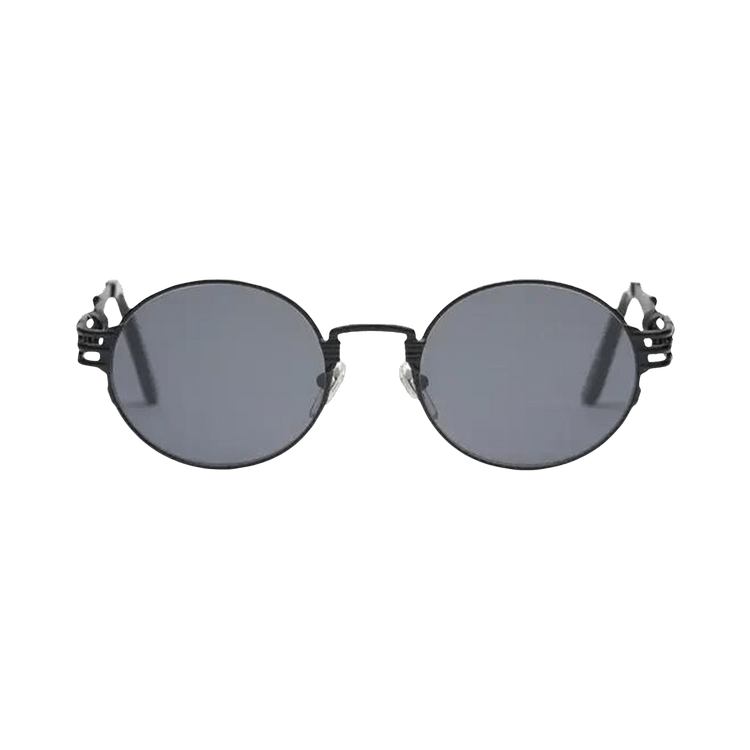 Jean Paul Gaultier Double Ressort 'The 56-6106' Sunglasses — Black