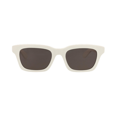 Alexander McQueen Square-Frame Recycled Acetate Sunglasses — Multi-Color