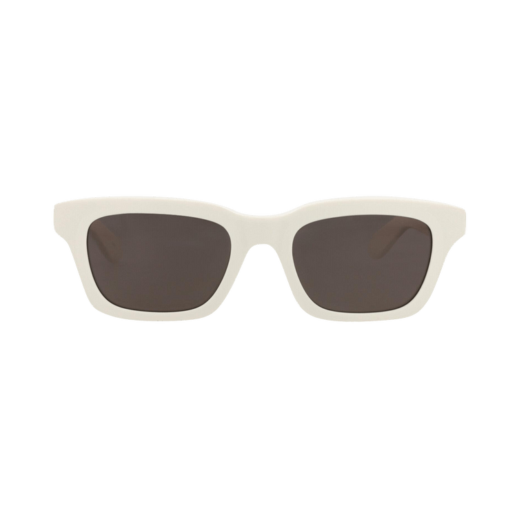 Alexander McQueen Square-Frame Recycled Acetate Sunglasses — Multi-Color