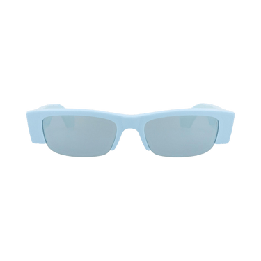 Alexander McQueen Square-Frame Recycled Acetate Sunglasses — Multi-Color
