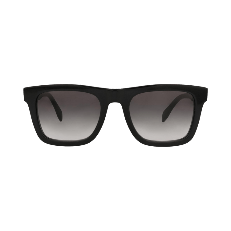 Alexander McQueen Square-Frame Acetate Sunglasses — Black