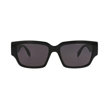 Alexander McQueen Square-Frame Acetate Sunglasses — Multi-Color