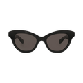 Alexander McQueen Cat Eye-Frame Recycled Acetate Sunglasses — Multi-Color