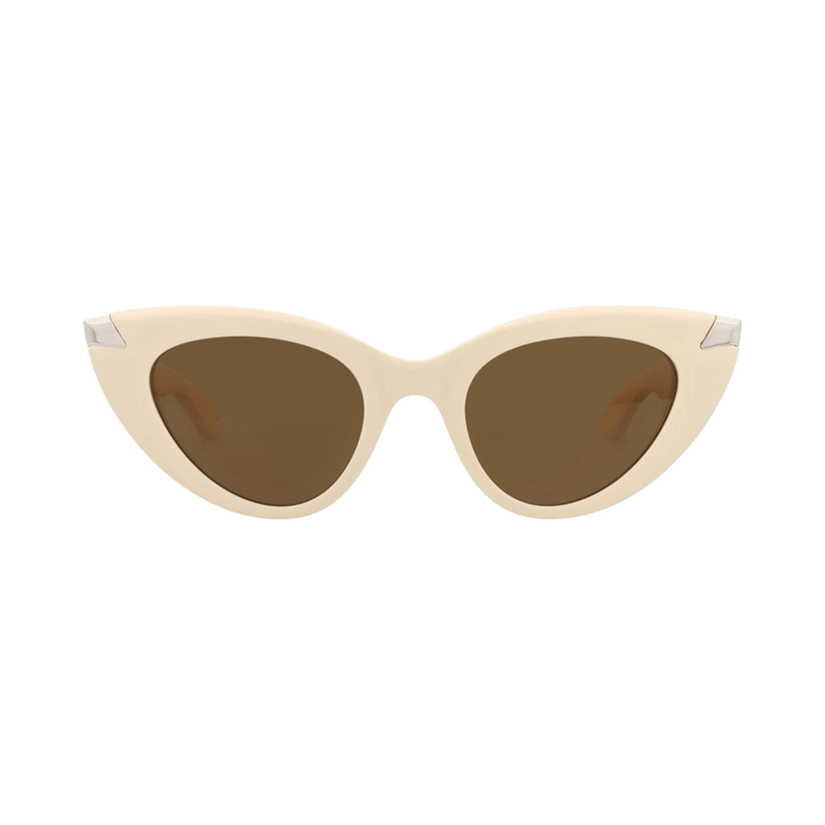Alexander McQueen Cat Eye-Frame Recycled Acetate Sunglasses — Multi-Color