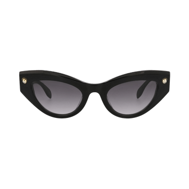 Alexander McQueen Cat Eye-Frame Recycled Acetate Sunglasses — Multi-Color