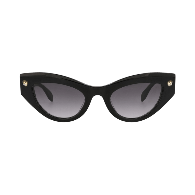 Alexander McQueen Cat Eye-Frame Recycled Acetate Sunglasses — Multi-Color