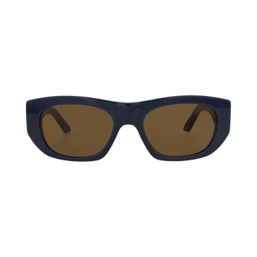 Alexander McQueen Square-Frame Recycled Acetate Sunglasses — Multi-Color