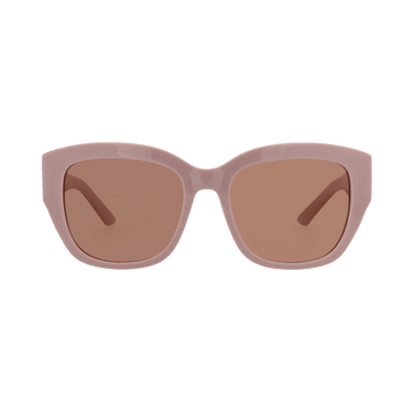 Alexander McQueen Square-Frame Recycled Acetate Sunglasses — Multi-Color