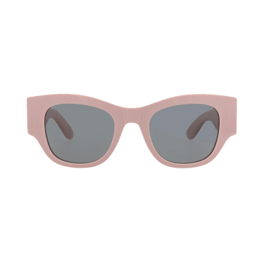 Alexander McQueen Square-Frame Recycled Acetate Sunglasses — Multi-Color